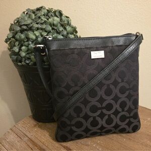 Coach Black Signature C Crossbody Bag